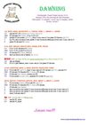 DAWNING PDF LINE DANCE