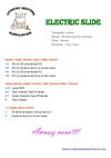 ELECTRIC SLIDE PDF LINE DANCE