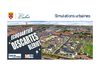 Ecoquartier Descartes-Blériot : Simulations urbaines