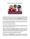 Finding The Qualities Of Casino Gambling Site