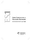 Diseño Curricular Secundaria 1º año