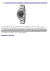 Invicta Women's 0611 Wildflower Collection Diamond Stainless Steel Watch