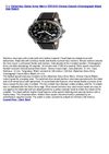 Victorinox Swiss Army Men's V251316 Chrono Classic Chronograph Black Dial Watch