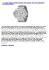 Fossil Women's ES2203 Stainless Steel Bracelet Silver Glitz Analog Dial Multifunction Watch