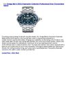 Omega Men's 2222.8 Seamaster Collection Professional Diver Chronometer Watch