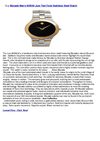 Movado Men's 605030 Juro Two-Tone Stainless Steel Watch