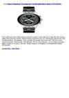 Swatch Diaphane Chronograph Full Blooded Mens Watch SVCK4035G