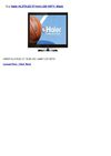 Haier HL37XLE2 37-Inch LED HDTV, Black