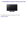 Toshiba 46WX800 46-Inch 1080p 240 Hz Cinema Series 3D LED TV, Black