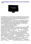 VIZIO M260MV 26-Inch 1080p LED LCD HDTV with Razor LED Backlighting, Black