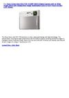 Sony Cyber-shot DSC-TX5 10.2MP CMOS Digital Camera with 4x Wide Angle Zoom with SteadyShot Image Stabilization and...