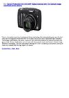 Canon Powershot SX110IS 9MP Digital Camera with 10x Optical Image Stabilized Zoom (Black)