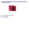 Canon PowerShot SD4000IS 10 MP CMOS Digital Camera with 3.8x Optical Zoom and f2.0 Lens (Red)