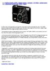 Fujifilm FinePix JX200 - Digital camera - compact - 12.2 Mpix - optical zoom_ 5 x - supported memory_ SD, SDHC - black