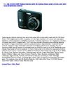 GE C1033 10MP Digital Camera with 3X Optical Zoom and 2.4 Inch LCD with Auto Brightness (Black)