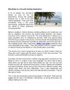 Why Belize Is a Favorite Holiday Destination