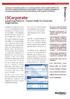 i3Corporate, SCORM standards Learning Management System