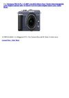 Olympus PEN E-PL1 12.3MP Live MOS Micro Four Thirds Interchangeable Lens Digital Camera with 14-42mm f3.5-5.6 Zuiko...