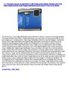 Olympus Stylus Tough-6000 10 MP Waterproof Digital Camera with 3.6x Wide Angle Optical Dual Image Stabilized Zoom and...