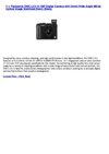 Panasonic DMC-LX3 10.1MP Digital Camera with 24mm Wide Angle MEGA Optical Image Stabilized Zoom (Black)