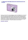Samsung SL30 10MP Digital Camera with 3x Optical Zoom and 2.5 inch LCD (Pink)