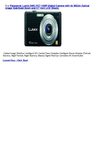 Panasonic Lumix DMC-FS7 10MP Digital Camera with 4x MEGA Optical Image Stabilized Zoom and 2.7 inch LCD (Black)