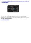 Samsung SL605 12.2 MP Digital Camera with 5X Optical Zoom and 2.7-Inch LCD Screen (Black)