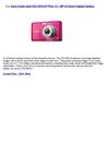 Sony Cyber-shot DSC-W310P Pink 12.1 MP 4X Zoom Digital Camera