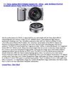 Sony (alpha) NEX-5 Digital Camera Kit - Silver - with 18-55mm F3.5-5.6 E-mount Lens & Sony 16mm F2.8 E-mount Lens