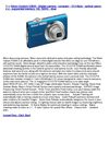 Nikon Coolpix S3000 - Digital camera - compact - 12.0 Mpix - optical zoom_ 4 x - supported memory_ SD, SDHC - blue