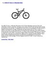 2009 GT Force 1.0 Mountain Bike