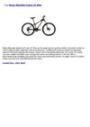 Rocky Mountain Fusion XC Bike