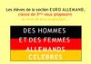 Les élèves de la classe Euro Allemand exposent...