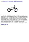 Hoffman Ontic IL 2011 Complete BMX Bike - Matte Dark Blue