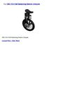 SBU V2.0 Self Balancing Electric Unicycle