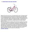 Kettler Women's Verso Capri Cruiser Bike