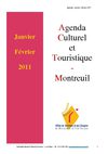 Agenda culturel et Touristique Montreuil Janvier - Février 2011
