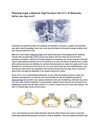 Planning to get a diamond ring??Analyze the 4 C’s of diamonds, before you buy one!!