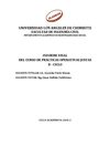 Informe Final - Practicas Operativas Justas - Ing. Civil