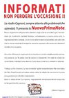 - INFORMATI-la sfida continua- il software "nuovaprimanota" avanti a tutti. Chi non ci crede verifichi. Siamo sempre...
