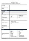 De l'idée au projet - Questionnaire
