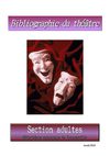 Bibliographie du théâtre adultes