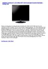 40E200U Toshiba 40 LCD 1080p HDTV with DynaLight Dynamic Backlight - Energy Star