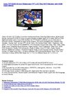 Coby TFTV2225 22-Inch Widescreen TFT LCD 720p HDTVMonitor with HDMI Input (Black)