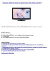 Panasonic VIERA G1 Series TC-L32G1 32-Inch 720p 120Hz LCD HDTV