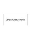 Lettre Motivation Cyber Orange - Candidature Spontanée