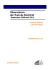 Observatoire de l'Asie du Nord-Est - Septembre 2008-août 2010 - Céline PAJON, Valérie NIQUET