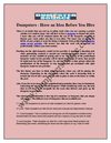 Dumpsters - Have an Idea Before You Hire