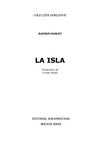HUXLEY, ALDOUS - La Isla