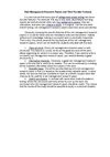 Risk Management Research Papers and Their Peculiar Features